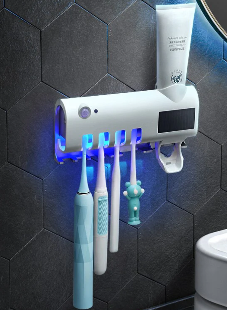 Esterilizador para cepillo de dientes con luz UV