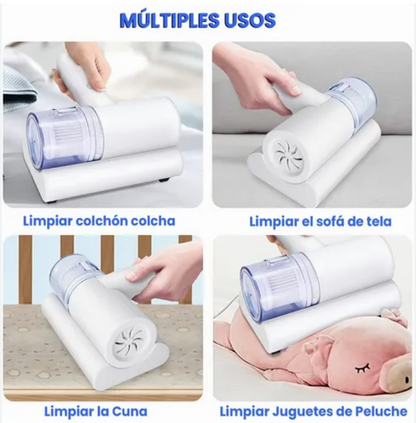 Aspiradora antiácaros para colchones y telas